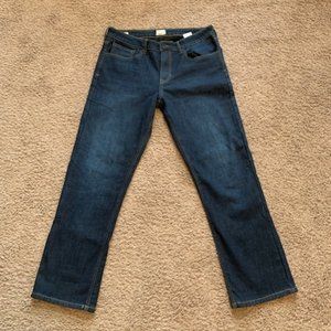 WEATHERPROOF Men's fleece lined denim jeans